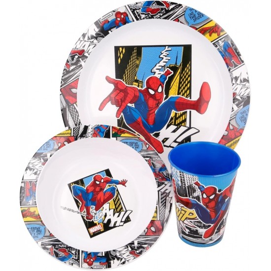 SPIDERMAN ΣΕΤ ΦΑΓΗΤΟΥ 