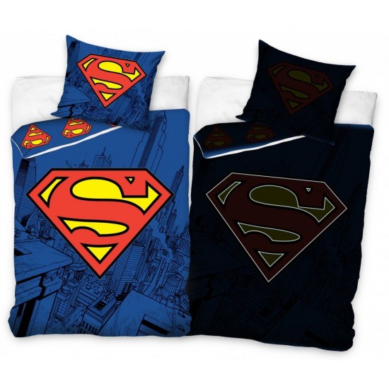 SUPERMAN ΠΑΠΛΩΜΑΤΟΘΗΚΗ 140 X 200 GLOW IN DARK