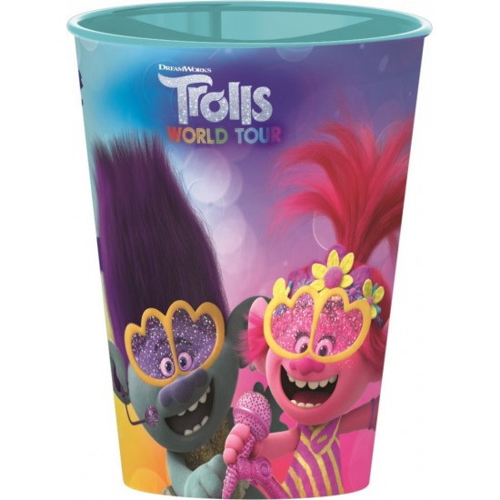 TROLLS ΠΟΤΗΡΙ ΠΛΑΣΤΙΚΟ 260ml