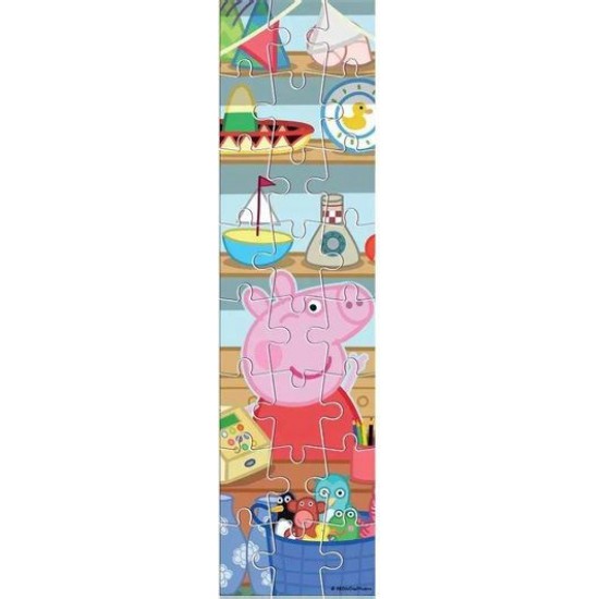 Παζλ Luna Toys Peppa Pig 24 Κομμάτια για 3+ Ετών
