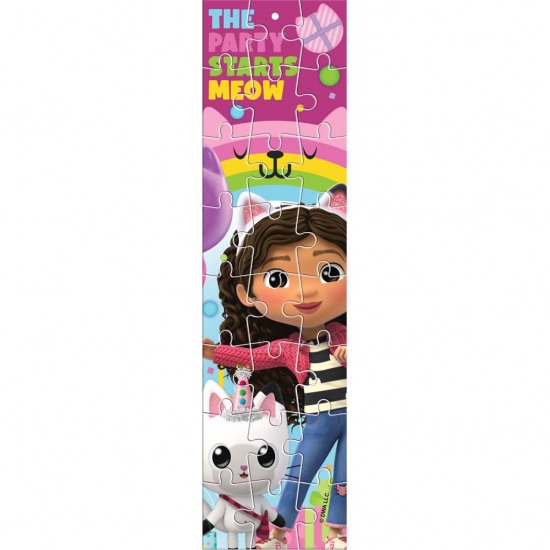 Παζλ Πύργος Χρωματισμού GABBY'S DOLLHOUSE Luna Toys 24 Τμx. 12,7X47,7εκ.